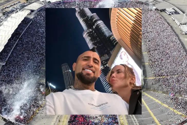 Arturo Vidal disfrutando de sus vacaciones en&nbsp;Dubai&nbsp; (Foto tomada de: Instagram)