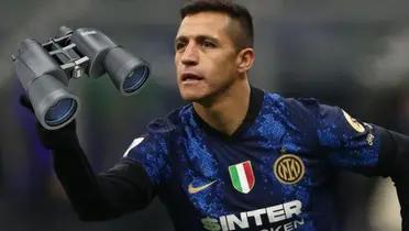 Alexis Sánchez en el Inter de Milán. 