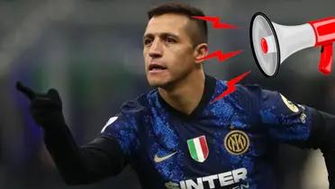 Alexis Sánchez en Inter de Milán.