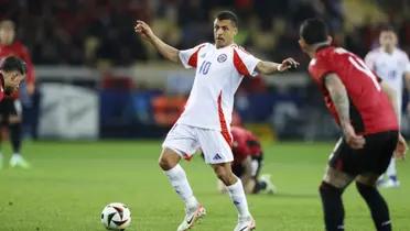 Alexis Sánchez fue una de las figuras de la selección chilena. 