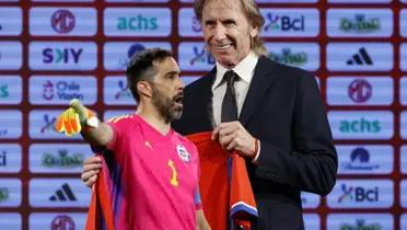 Claudio Bravo - Ricardo Gareca