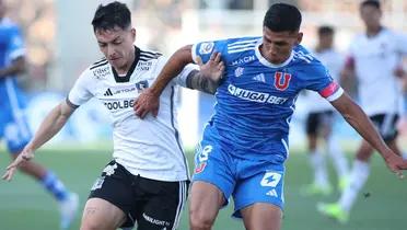 Colo Colo vs. Universidad de Chile. 