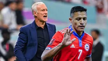 Didier Deschamps conoce perfectamente a Alexis Sánchez. 