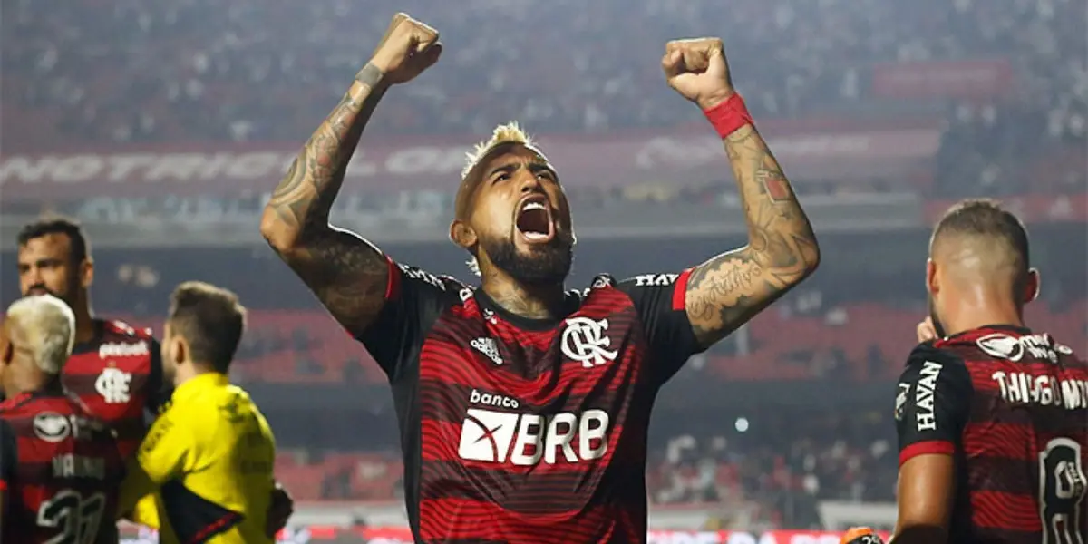 El Rey fue titular en la final de la Copa de Brasil, donde Flamengo obtuvo la victoria