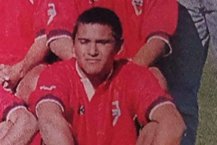 Humberto Suazo con cabello (Foto tomada de: Ñublense)