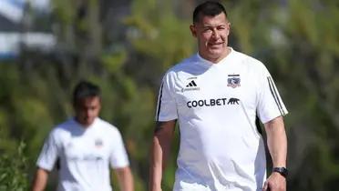 Jorge Almirón en Colo Colo.