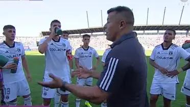 Jorge Almirón en Colo Colo.