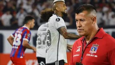 Jorge Almirón y Arturo Vidal