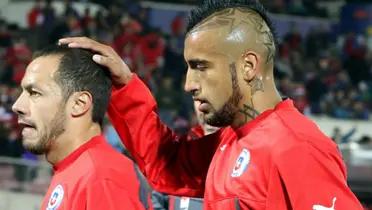 Marcelo Díaz y Arturo Vidal. 