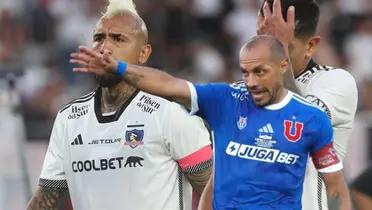 Marcelo Díaz y Arturo Vidal. 