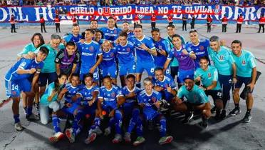 Universidad de Chile es el actual líder del torneo nacional.