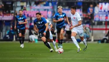 Universidad de Chile vs. Huachipato. 