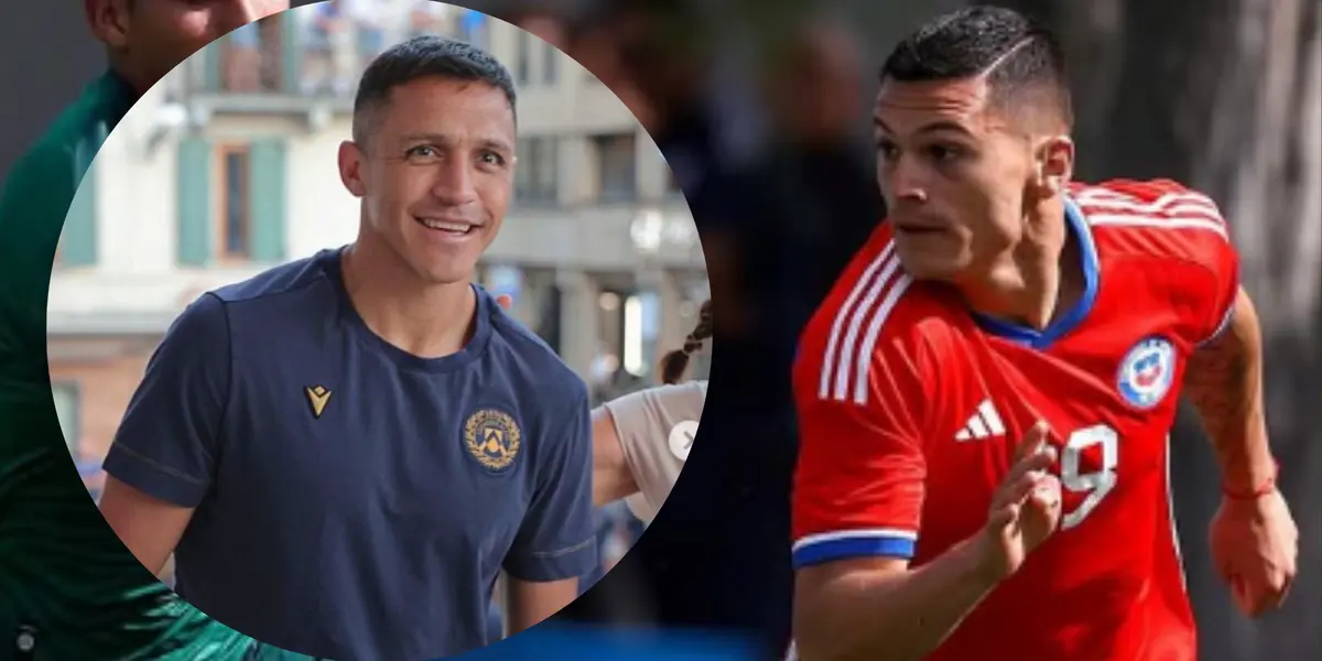 Alexis Sánchez y Lucas Cepeda. Foto: redes de Alexis Sánchez y Lucas Cepeda.