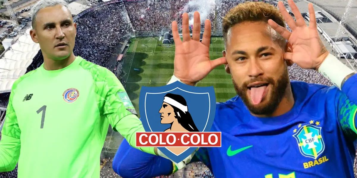 Keylor Navas y Neymar (Foto tomada de: Colo Colo/Goal/Sport/Wikipedia)
