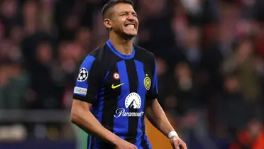 Alexis Sánchez con la camiseta del Inter