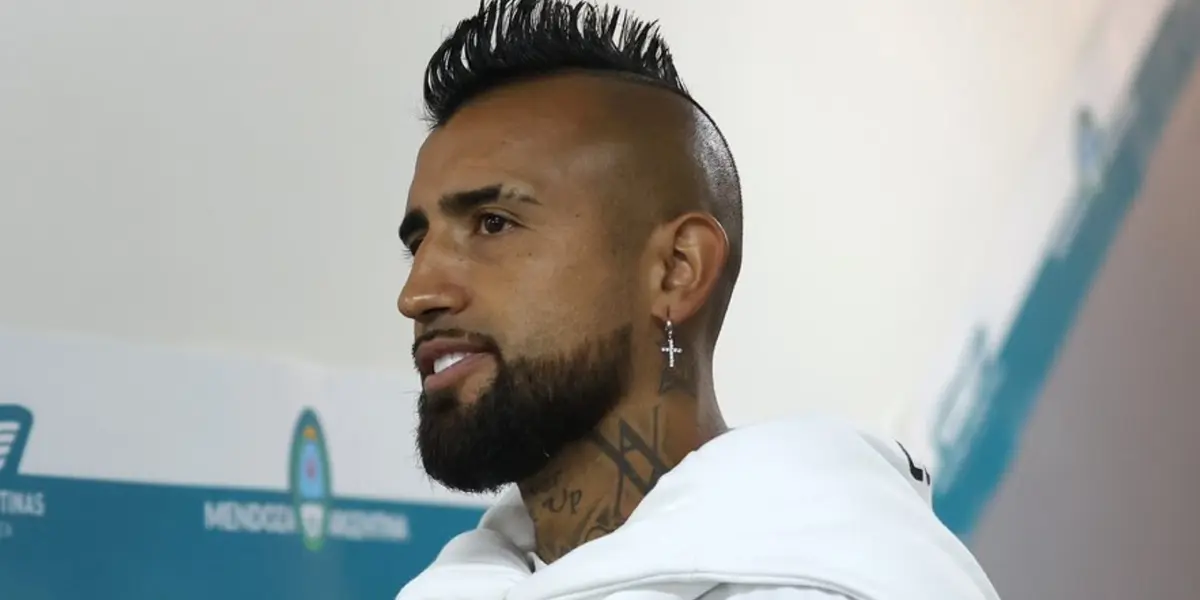 Arturo Vidal recibió nuevo apoyo. 