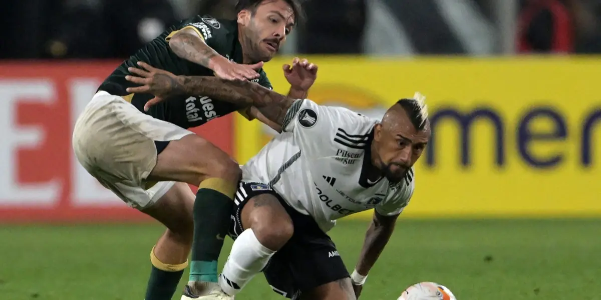 Arturo Vidal vs. Alianza Lima. 