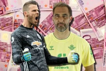 Claudio Bravo puede tener competencia fuerte en el arco porque reportan en Europa que quieren a David De Gea, pero mira su sueldo