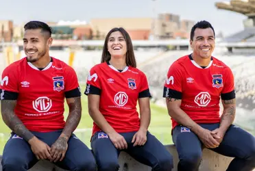 Colo Colo presentó nueva indumentaria que será estrenada el sábado.