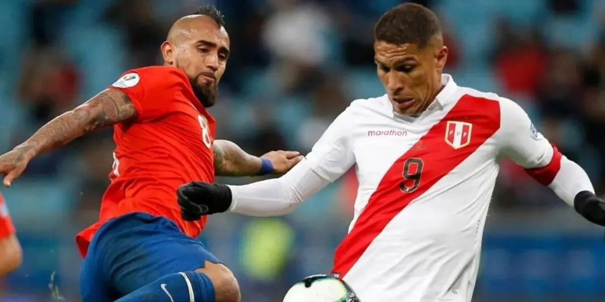 El delantero de la selección peruana ya palpita el encuentro con Chile.  