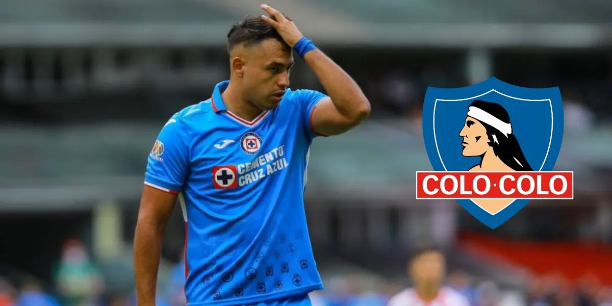 El delantero no vive un buen presente en Cruz Azul de México