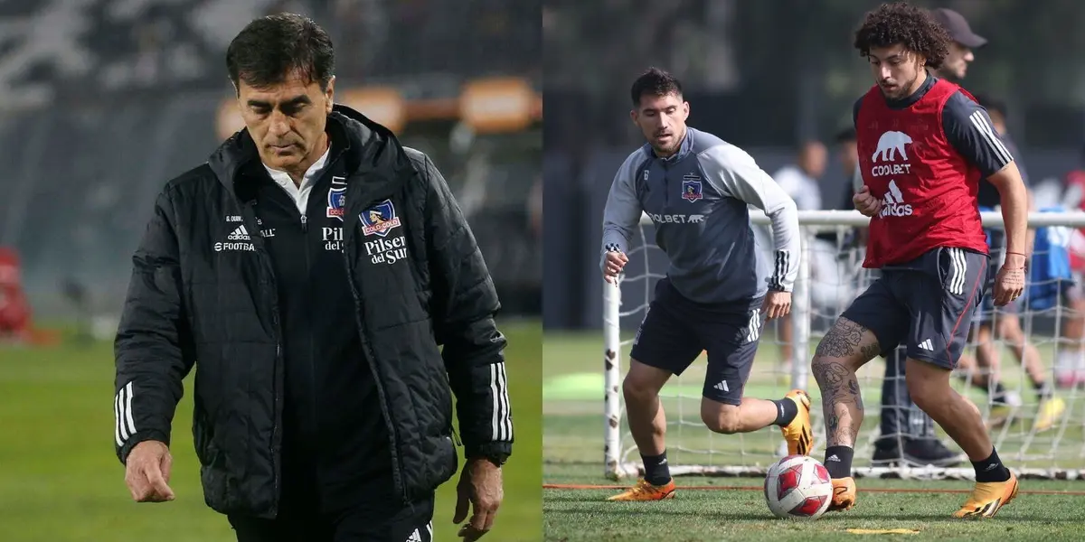 El entrenador de Colo Colo no estaría muy tranquilo en la previa del partido.