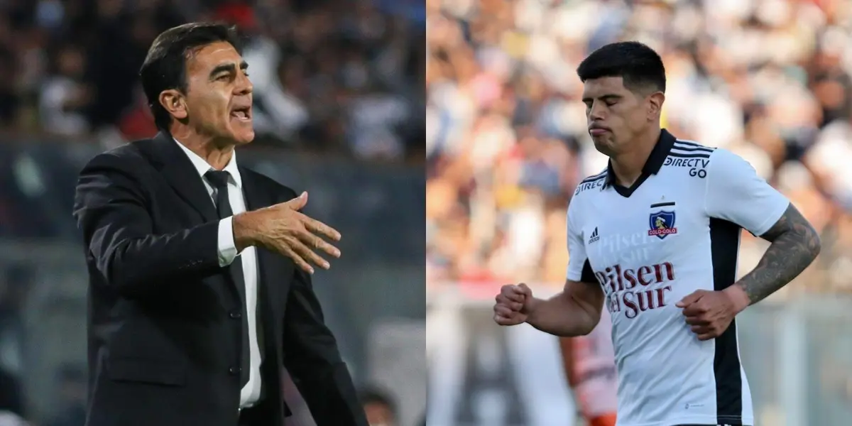 El entrenador de Colo Colo ya lo tendría fuera del equipo.