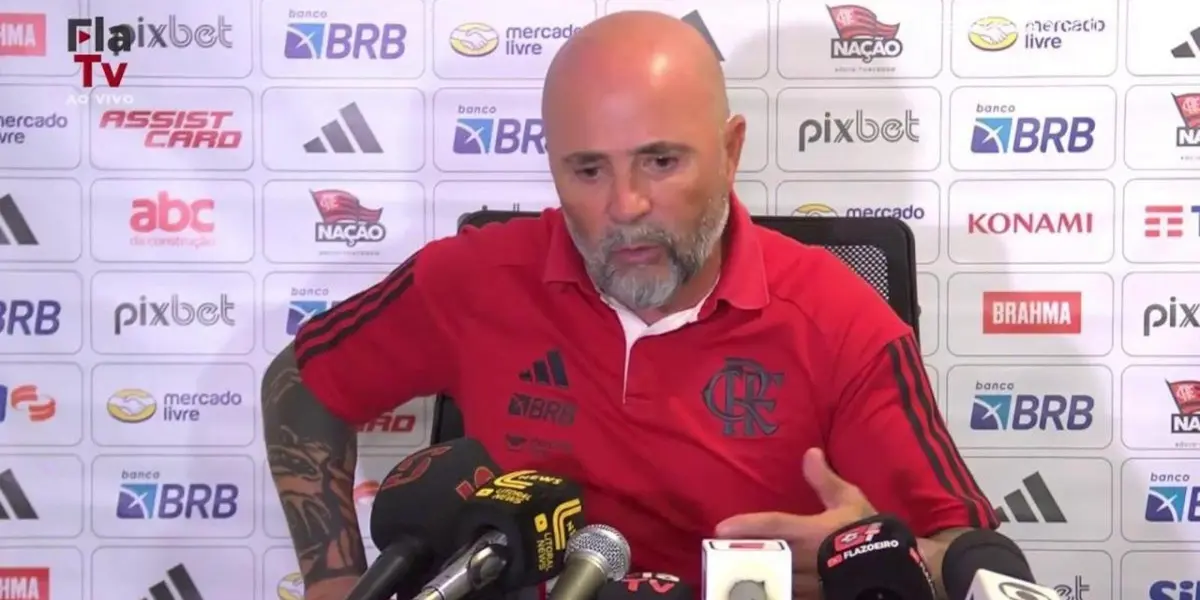 El entrenador de Flamengo está en el ojo del huracán en Brasil.