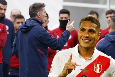 El entrenador de la selección chilena comentó el marcaje al peruano.