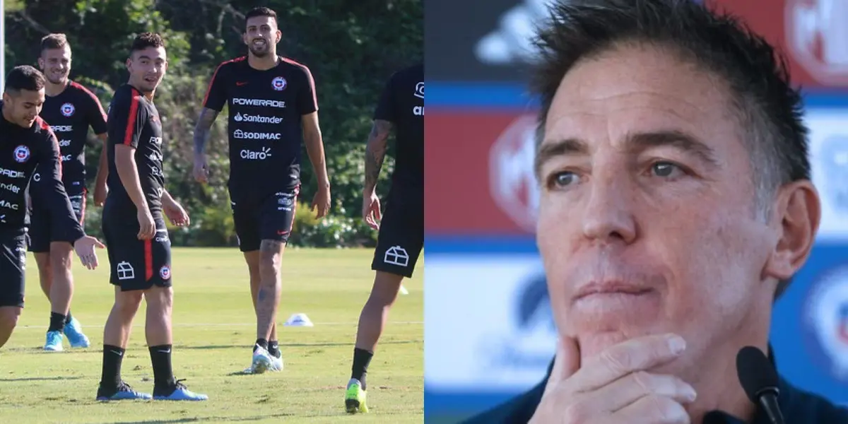 El entrenador de la selección chilena sacaría a un futbolista.