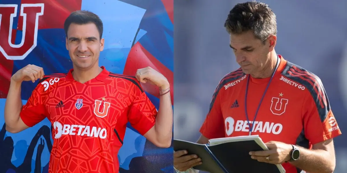 El entrenador de Universidad de Chile no le podría asegurar minutos.