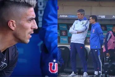 El entrenador de Universidad de Chile se estaría distanciando del delantero.