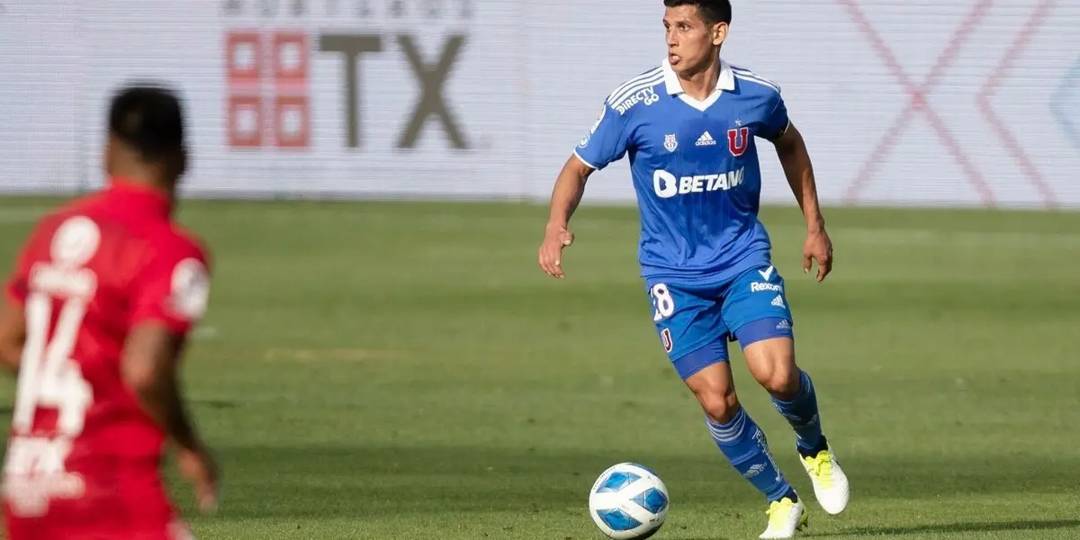 El entrenador de Universidad de Chile se vio muy ofuscado.  