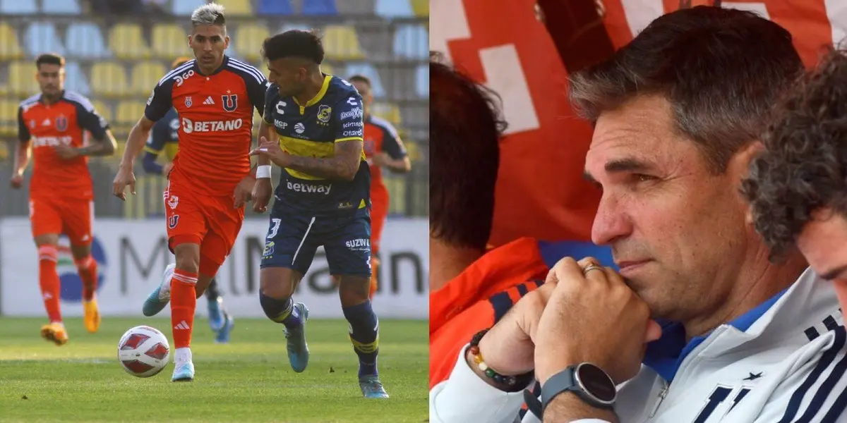 El entrenador de Universidad de Chile ya no oculta su molestia.