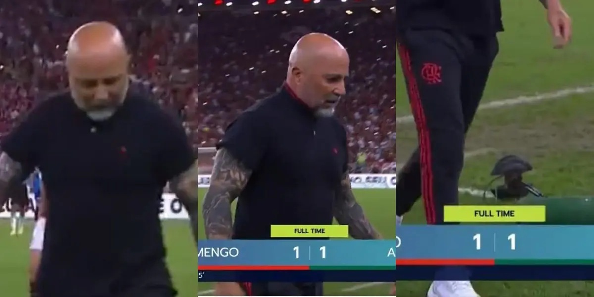 El entrenador del Mengao sorprendió con el anuncio tras el empate ante América MG.