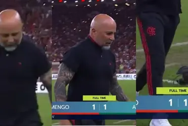 El entrenador del Mengao sorprendió con el anuncio tras el empate ante América MG.