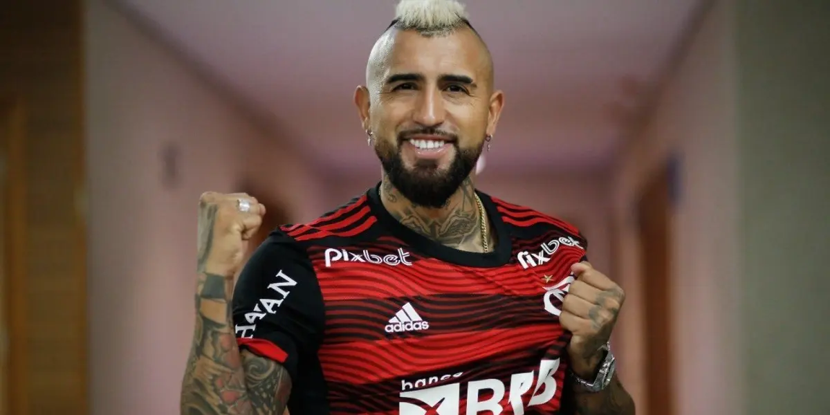 El futbolista chileno ya no sería tomado en cuenta en Flamengo.