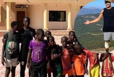 El futbolista senegalés está transformando su pueblo de origen.