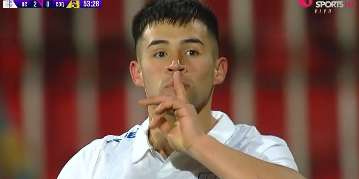 El goleador de los cruzados hizo el segundo del día y mandó una llamativa celebración.