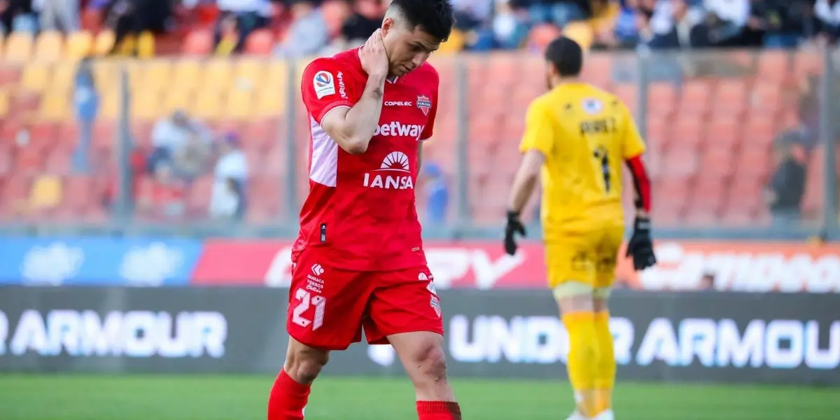 El jugador de Ñublense publicó un mensaje a tráves de su cuenta en Instagram.