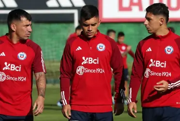 El jugador no termina de convencer con la camiseta de la selección chilena. 