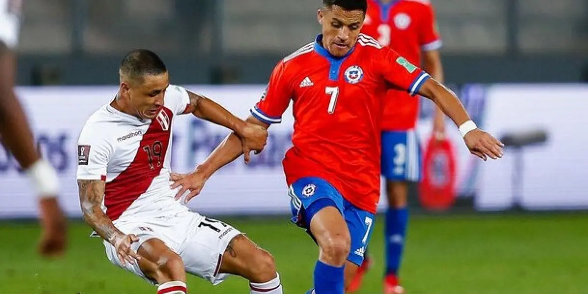 El máximo goleador de la historia de La Roja fue clave en el primer gol ante Perú.