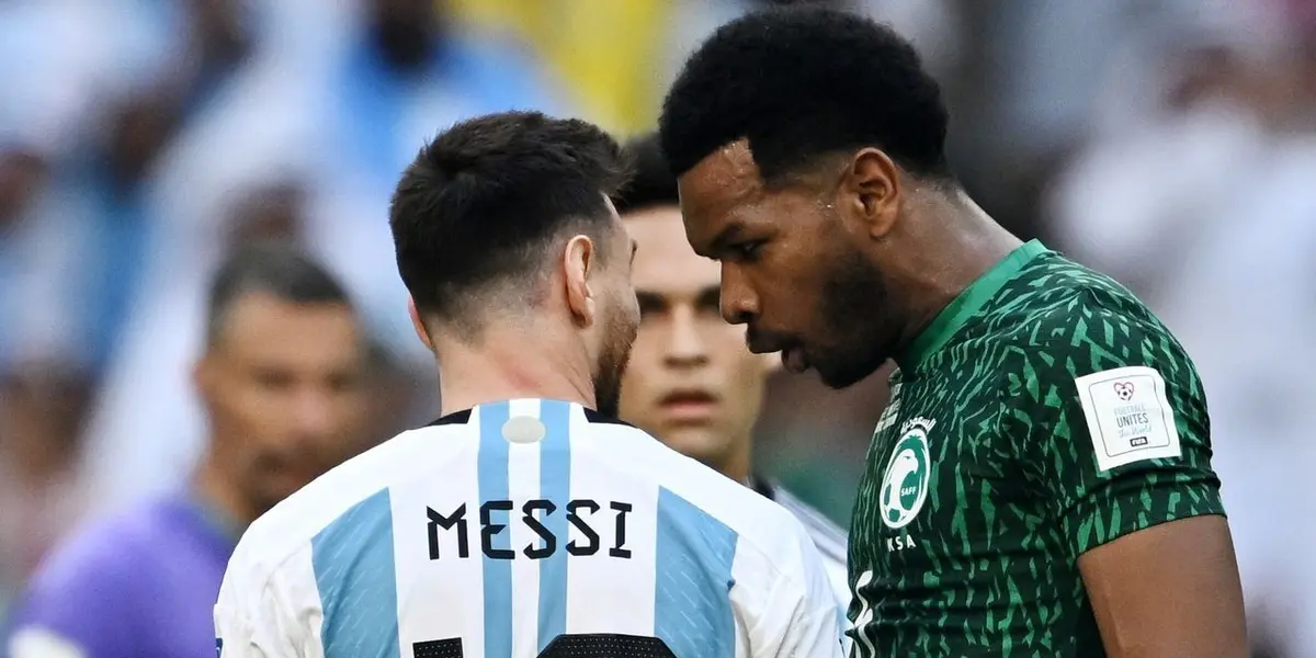 El que es para muchos, el mejor jugador del mundo, fue humillado por un jugador saudí, quien le enrostró la derrota e incomodó al astro argentino.