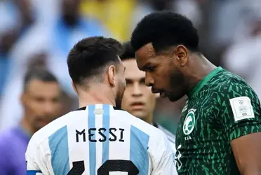 El que es para muchos, el mejor jugador del mundo, fue humillado por un jugador saudí, quien le enrostró la derrota e incomodó al astro argentino.