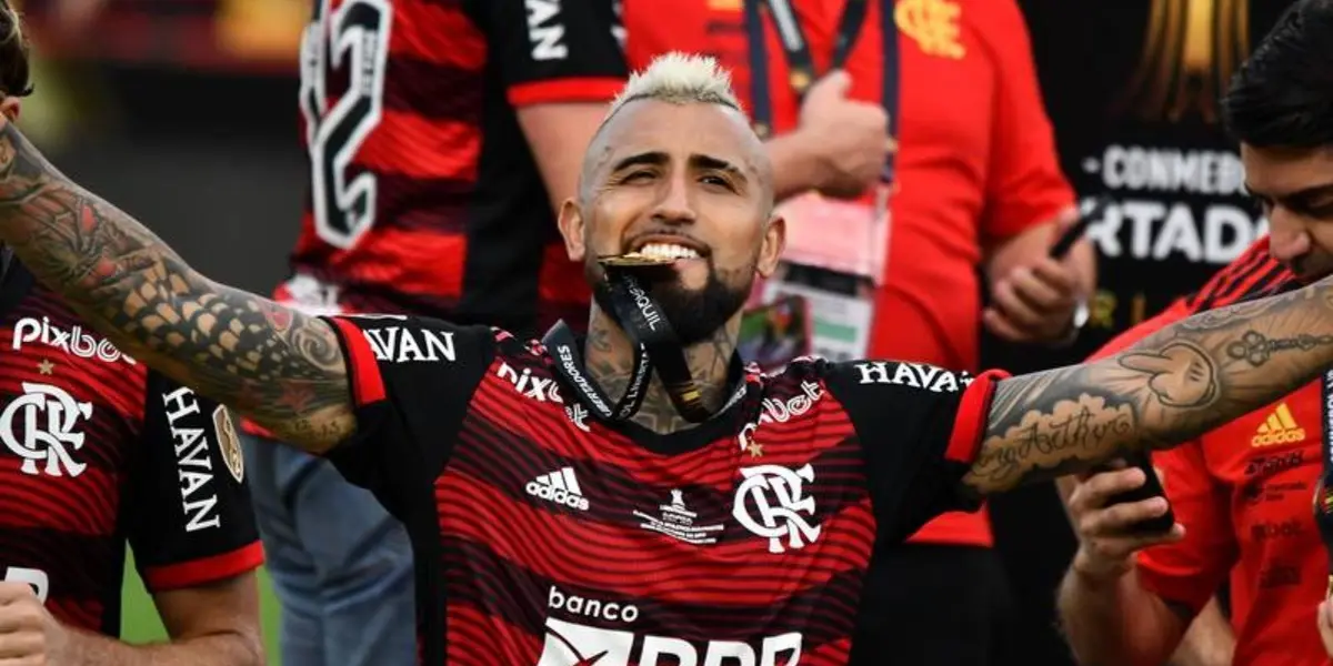 El Rey no se quedó callado, menos aún después de ganar la Copa Libertadores con Flamengo