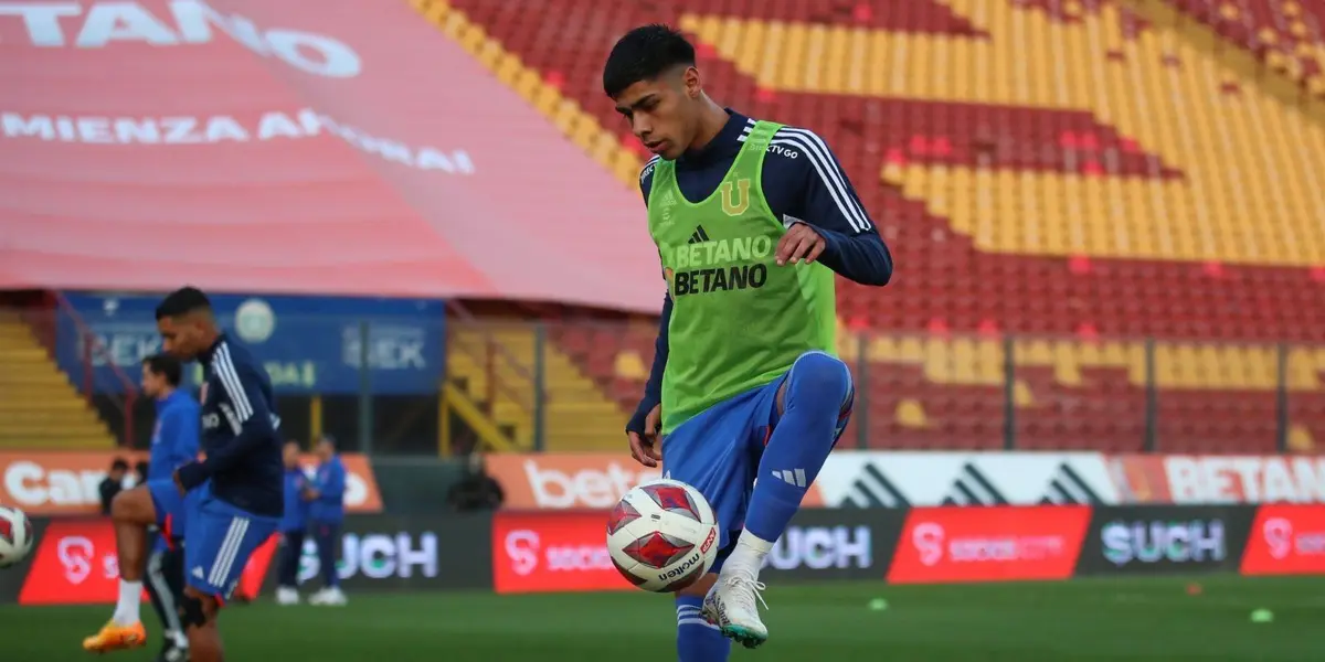 El volante de Universidad de Chile es titular ante Cobresal.