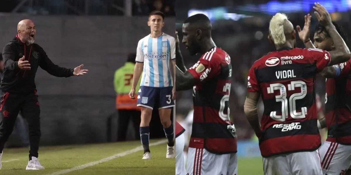 El volante del Flamengo fue protagonista por Copa Libertadores.