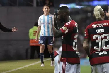 El volante del Flamengo fue protagonista por Copa Libertadores.