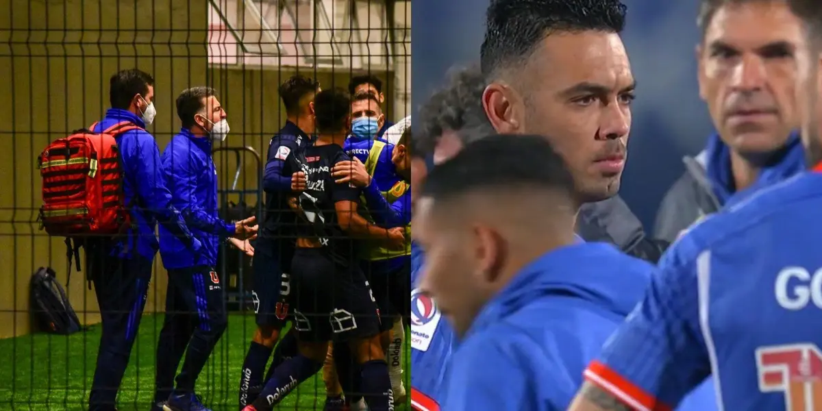 En Universidad de Chile no habrían estado muy tranquilos los entrenamientos.  