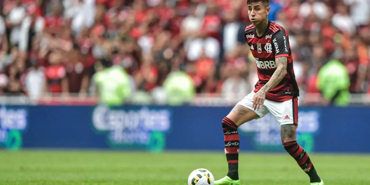 Erick Pulgar podría no volver a jugar en Flamengo luego de conflicto.